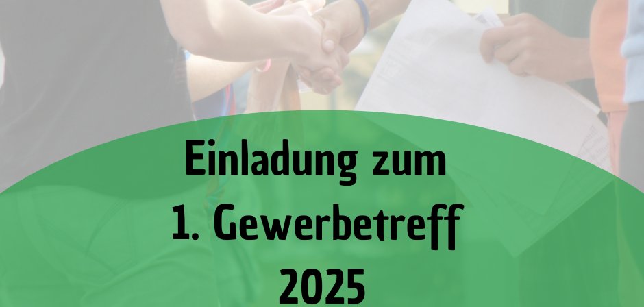 Einladung zum 1. Gewertreff 2025 - 1
