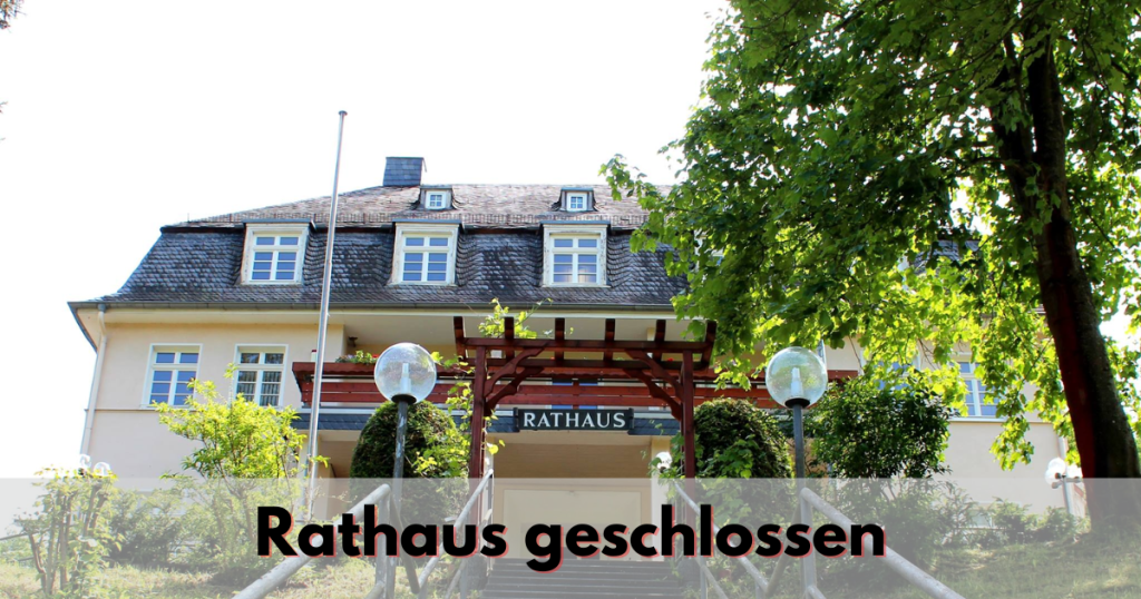 Das Bürgerbüro bleibt am geschlossen - 1