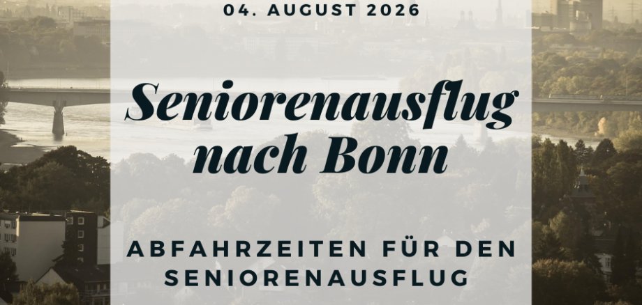 Seniorenausflug nach Bonn - 1 Seniorenausflug nach Bonn - 1