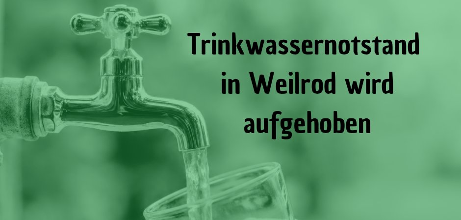 Trinkwassernot - 1 Trinkwassernot - 1